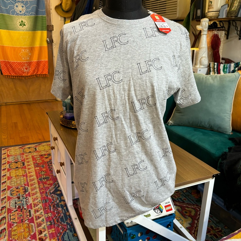 Gray LFC Logo T-Shirt
